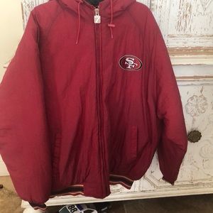 49er puffer jacket